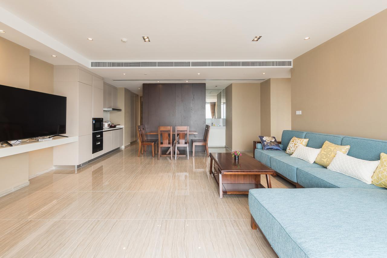 Van-Pretty Residence Haitang Bay Sanya Bagian luar foto