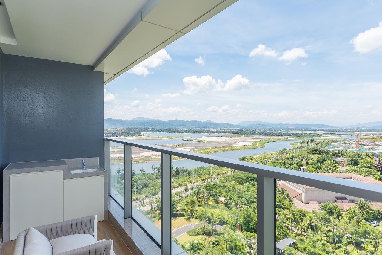 Van-Pretty Residence Haitang Bay Sanya Bagian luar foto