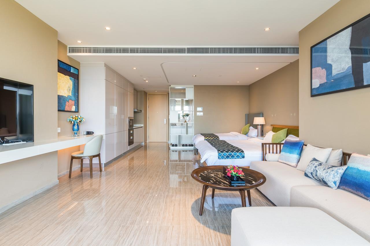 Van-Pretty Residence Haitang Bay Sanya Bagian luar foto
