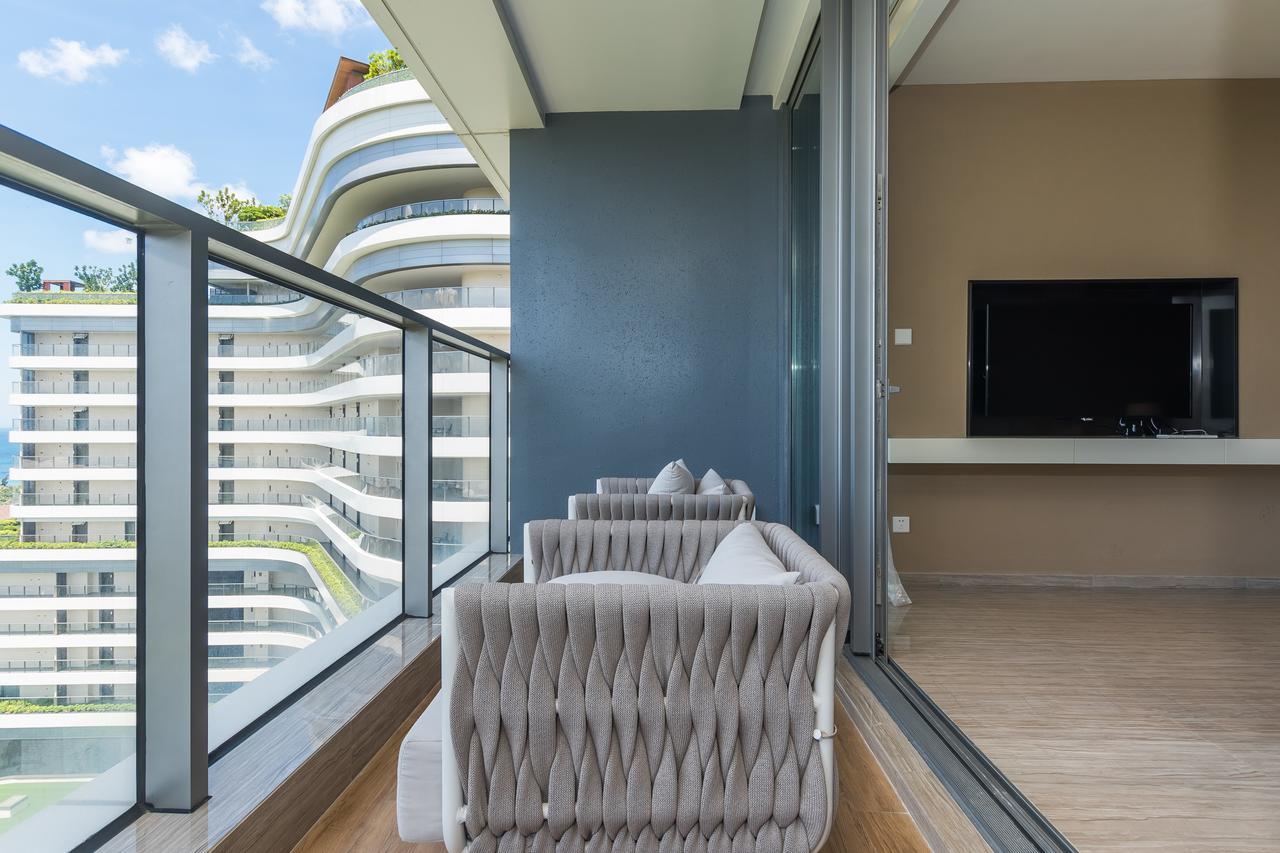 Van-Pretty Residence Haitang Bay Sanya Bagian luar foto